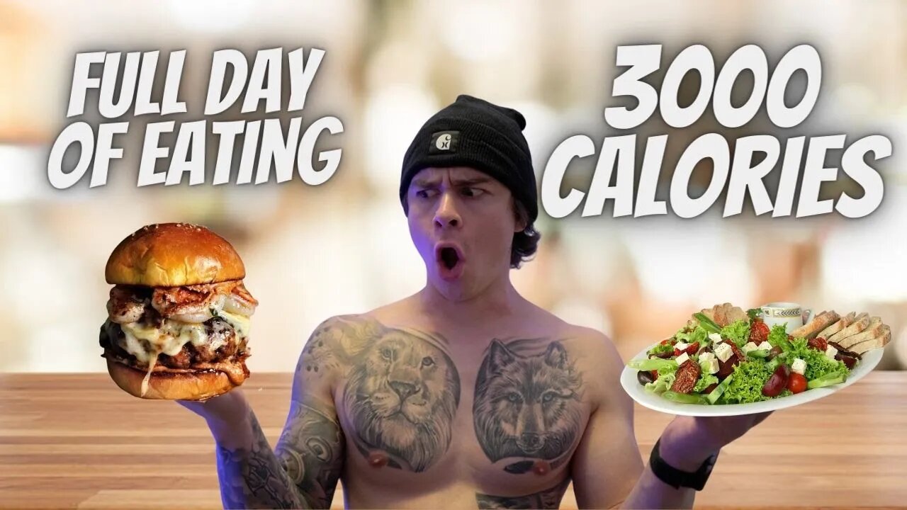 Full Day Of Eating 3000 Calories!