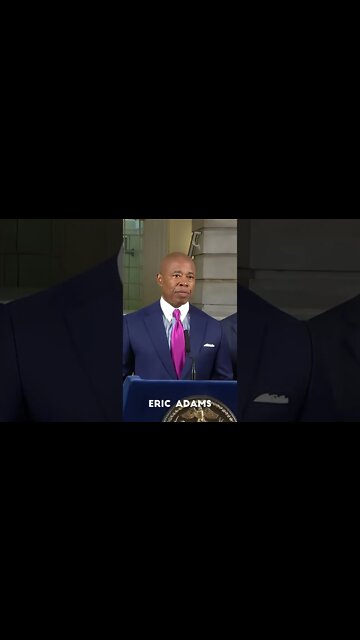 Eric Adams, Declares State Of Emergency In NYC Over Border Crisis