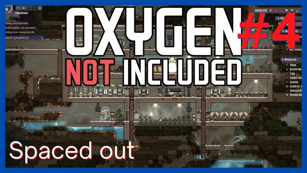 Oxygen Not Included - #4 | Supercomputer & Medic Center