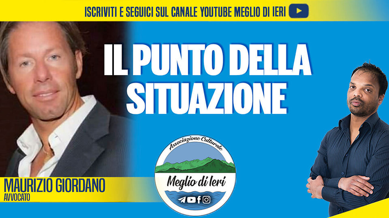 Il punto della situazione - MAURIZIO GIORDANO - Avvocato