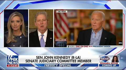 Senator John Kennedy: ‘ Biden Politically Is as Dead as Fried Chicken’