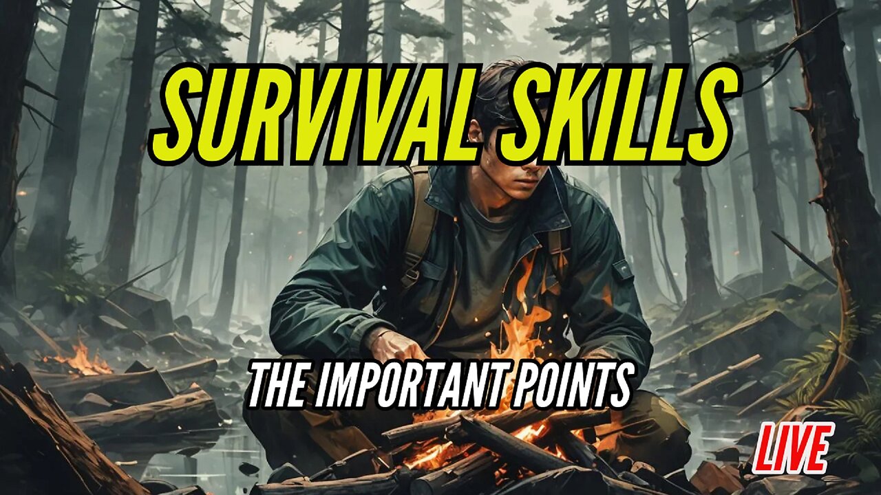 YOU NEED SKILLS - Survival Prepper