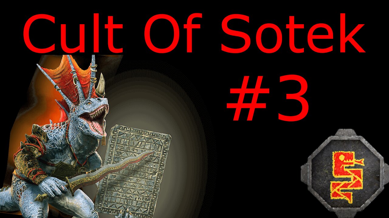 Cult of Sotek Stream #3 - Skink armies are endless