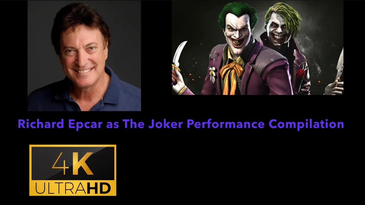 Richard Epcar as The Joker Performance Compilation