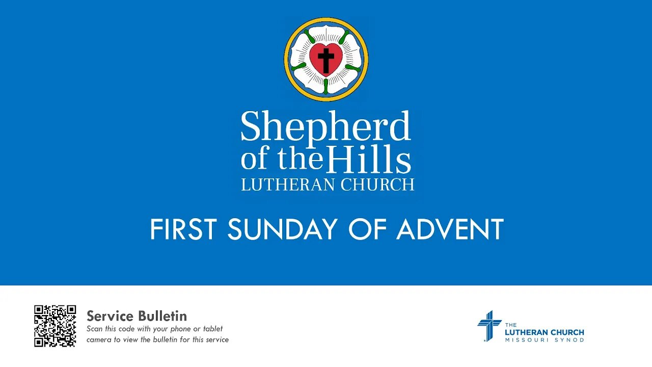 FIRST SUNDAY OF ADVENT (2023-12-03)