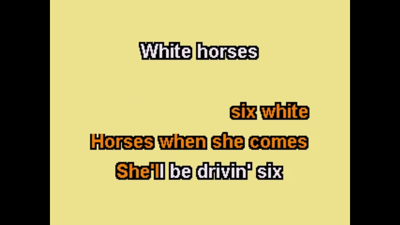 TU036 32 Traditional She'll Be Coming 'Round The Mountain