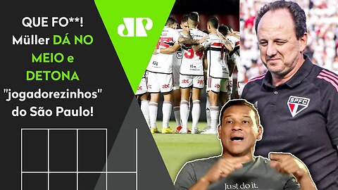 "ISSO ME REVOLTA! Os caras FALAM que o Rogério Ceni..." Müller DETONA "jogadorezinhos" do São Paulo!