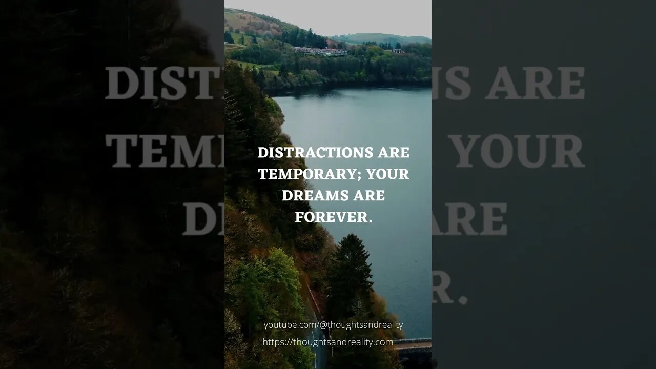 Stay Focused on Your Dreams