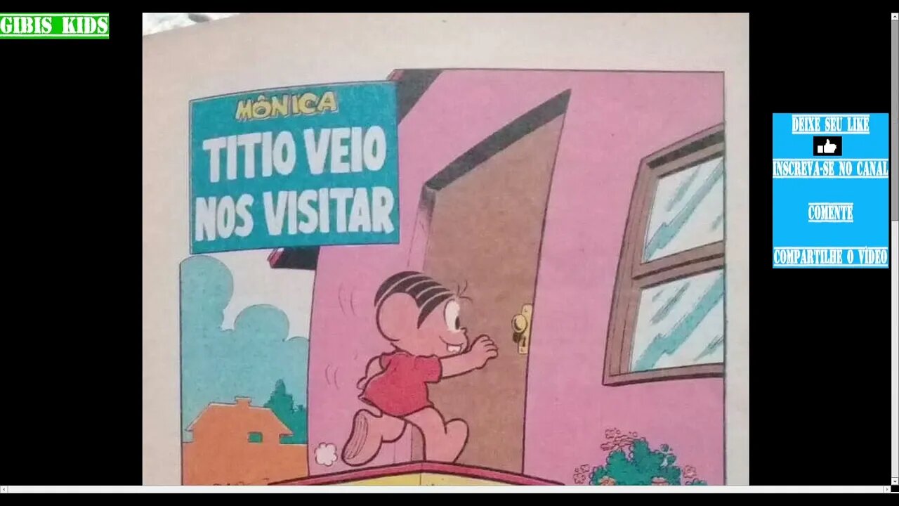 Mônica Titio Veio Nos Visitar