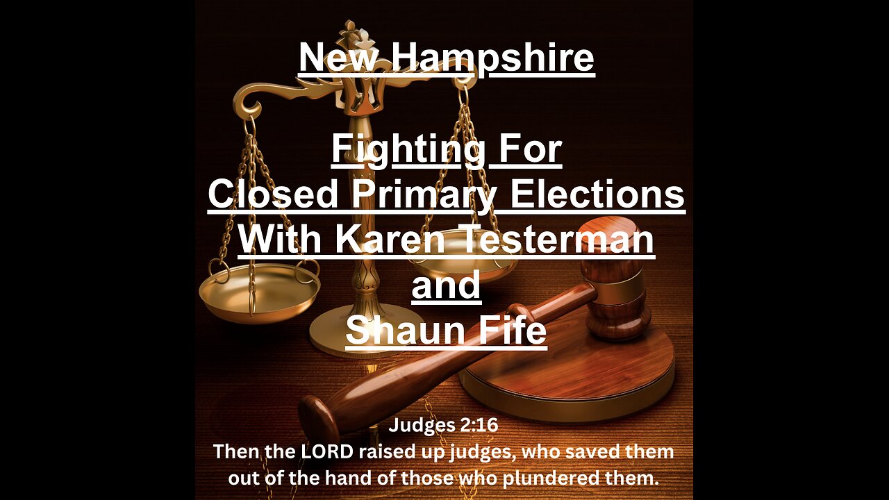 Fighting for closed primary elections with Karen Testerman.