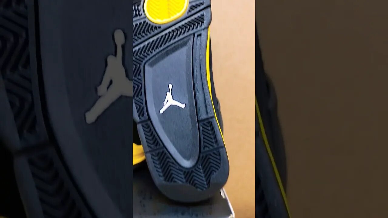 🚨Jordan 4 Retro Thunder(Men) (2023)🚨#shorts #jordan4 #sneaker