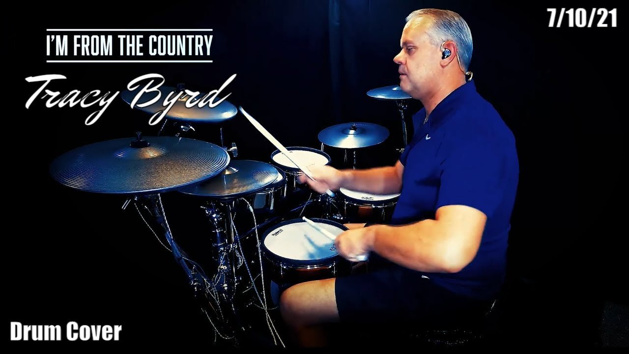 Tracy Byrd - I'm From The Country - Drum Cover