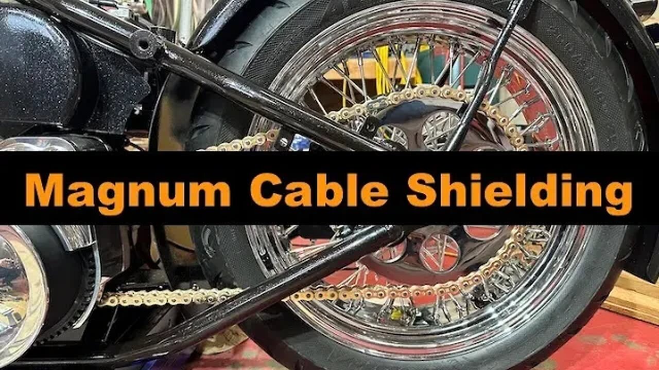 Magnum Shielding and Chain Install (Chopper Build Part 31)