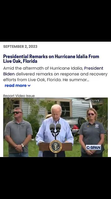 Biden- We’ll Increase The Intensity Of Weather This In 2023