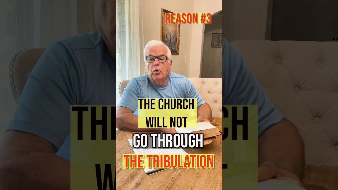 Why the Church will not go through the Tribulation #shorts #rapture #tribulation #christianity