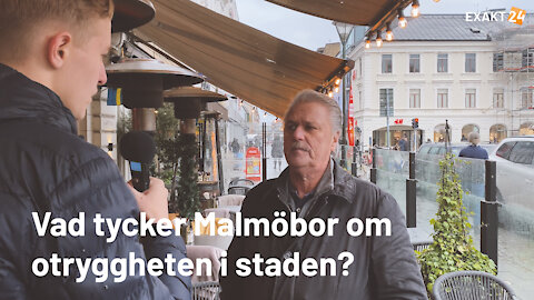 Vad tycker Malmöbor om otryggheten i staden