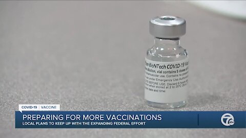 Metro Detroit communities prepare for more COVID-19 vaccinations