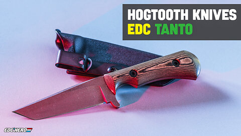 Hogtooth Knives EDC Tanto