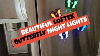 LOFTEK Butterfly Night Light Review | Motion Sensor LED for Kids | Full Features Explained 2024