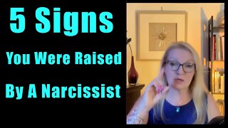 5 Signs You Were Raised By A Narcissist #narcissist #relationships #depression #anxiety #reels