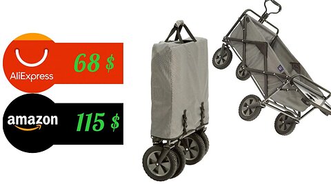 Outdoor folding wagon