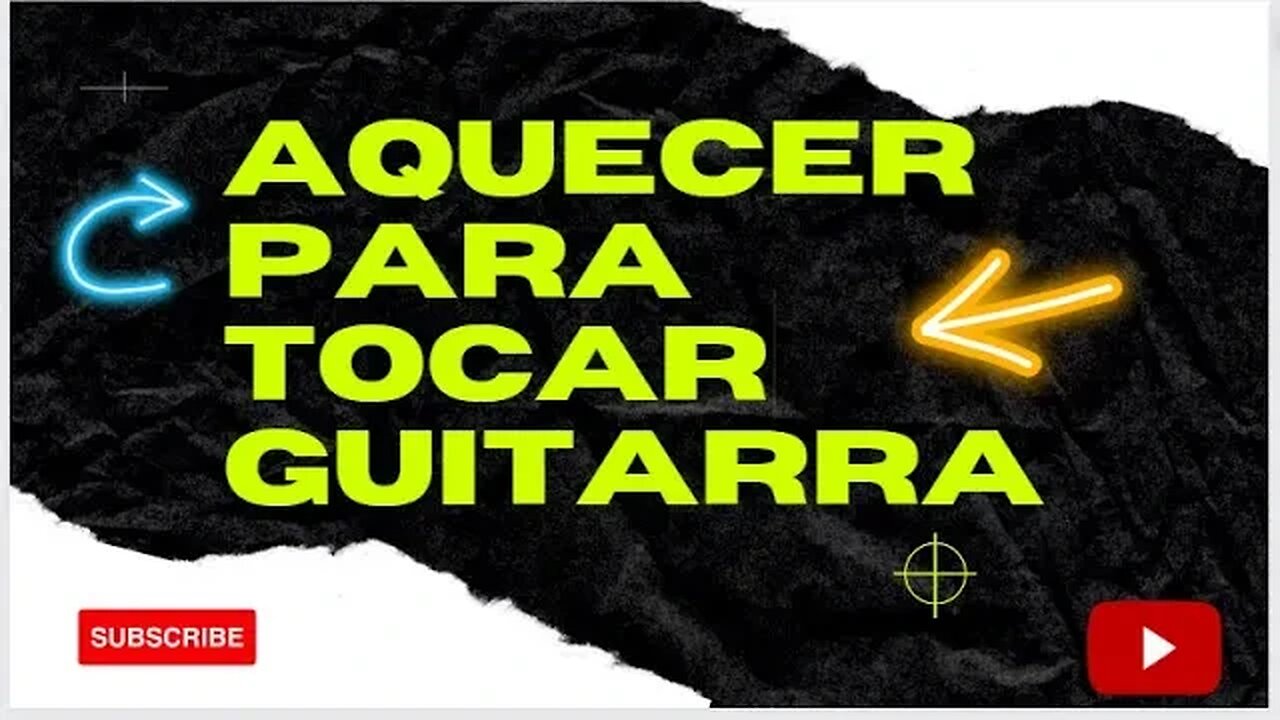 Você se aquece para tocar guitarra?