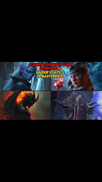 Stunning Graphics & Epic Storyline in Baldur's Gate 3: A Masterpiece #baldursgate3game