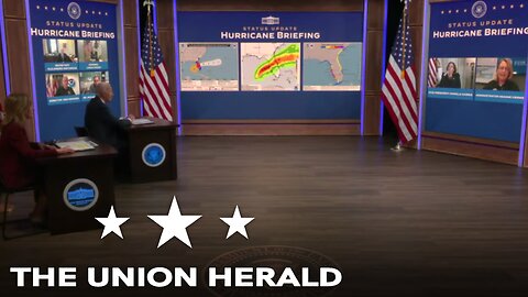 President Biden and Vice President Harris Receive a Briefing on Hurricanes Helene and Milton