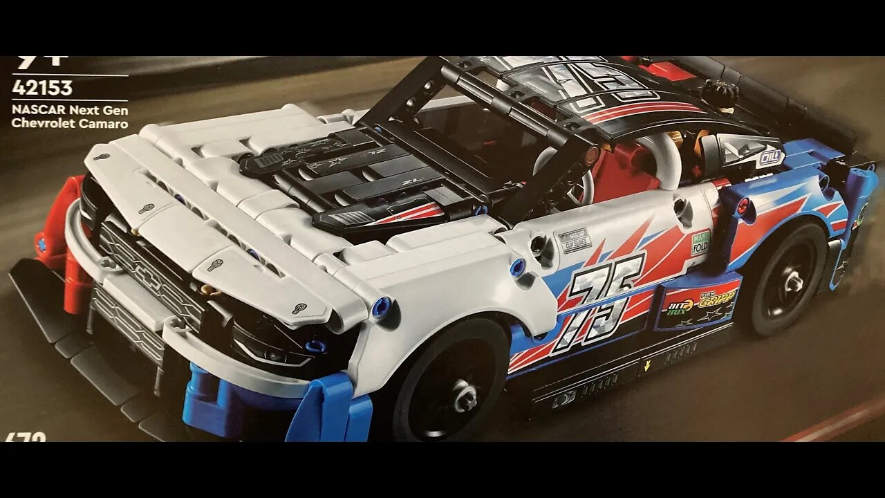 Building the LEGO NASCAR Next Gen Chevrolet Camaro (Disaster Awaits)