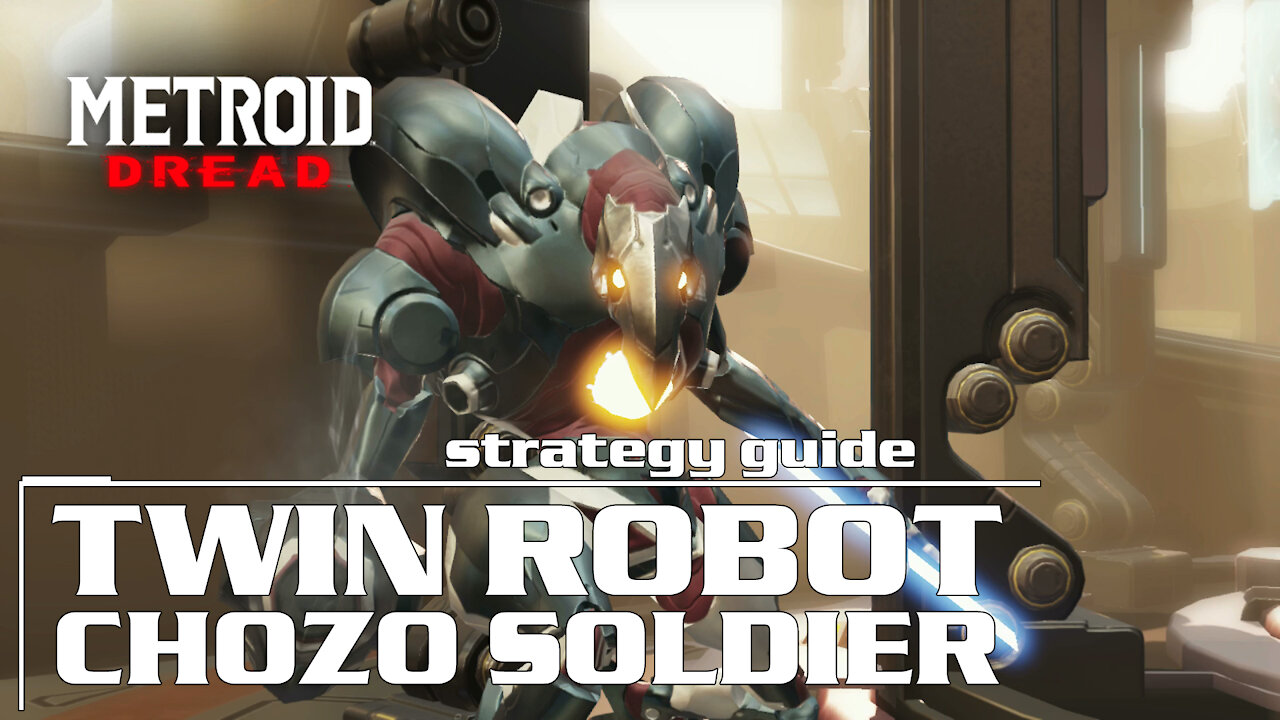 Metroid Dread Twin Robot Chozo Soldier Boss Strategy Guide