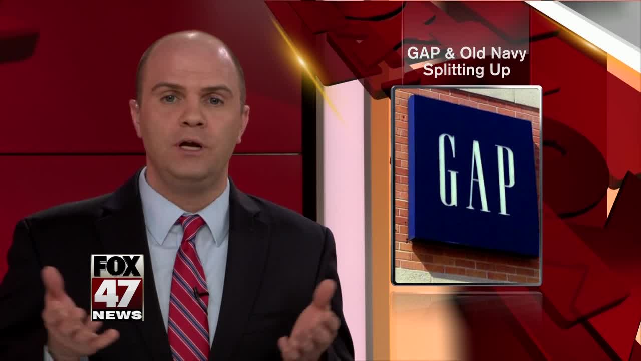Old Navy is splitting away from Gap