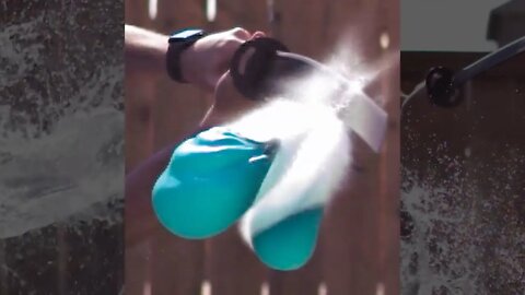 Sword vs. Water Balloon!