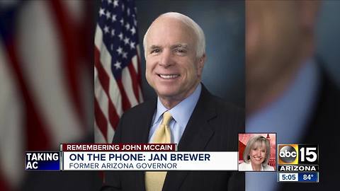 Arizona leaders remembering Sen. John McCain