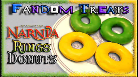 FANDOM TREATS NARNIA - THE MAGICIAN'S NEPHEW RINGS DONUTS