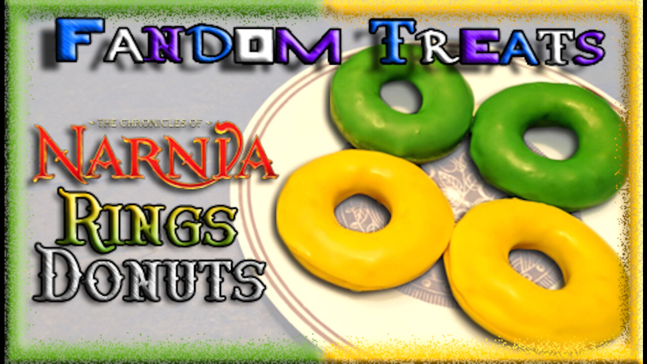 FANDOM TREATS NARNIA - THE MAGICIAN'S NEPHEW RINGS DONUTS