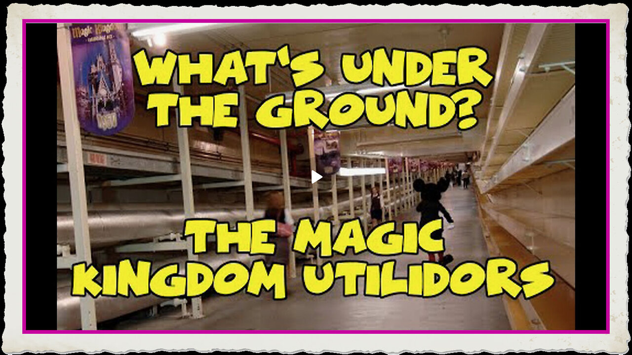 What's Under the Disney Ground The Magic Kingdom Utilidors - Confessions of a Theme Park Worker