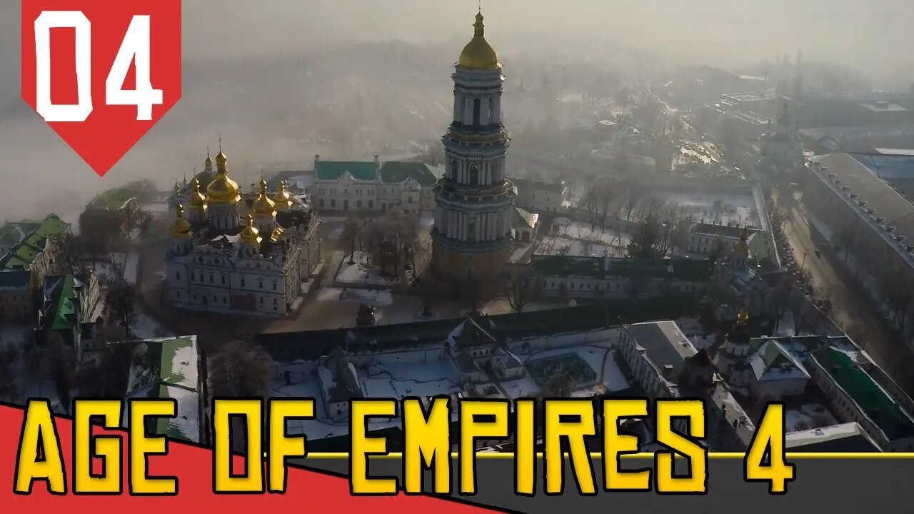 CORAÇÃO DA RUSSIA! O CERCO de KIEV! - Age of Empires 4 Mongolia #04 [Série Gameplay PT-BR]