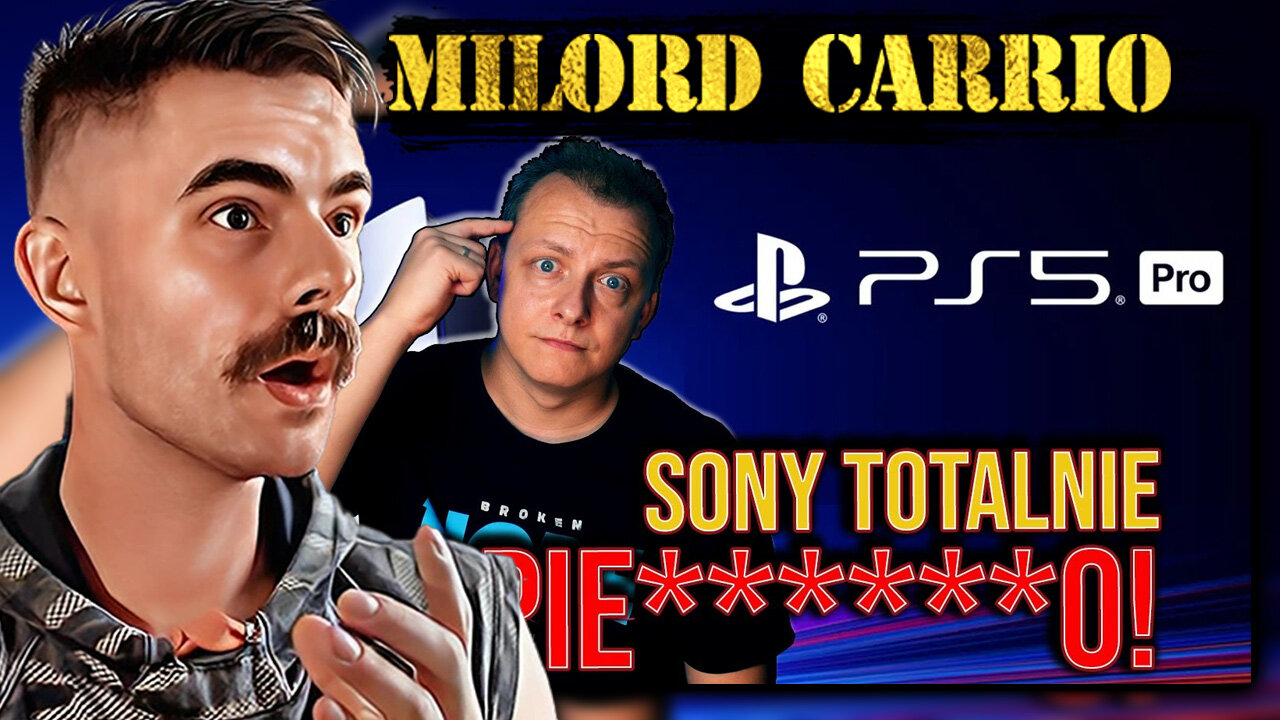 Carrioner o PS5Pro za 3500 złotych BEZ NAPĘDU?! Sony kompletnie...