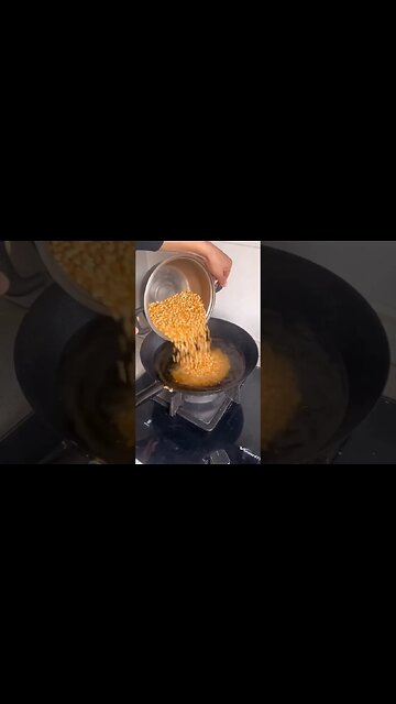 This popcorn is not healthy.