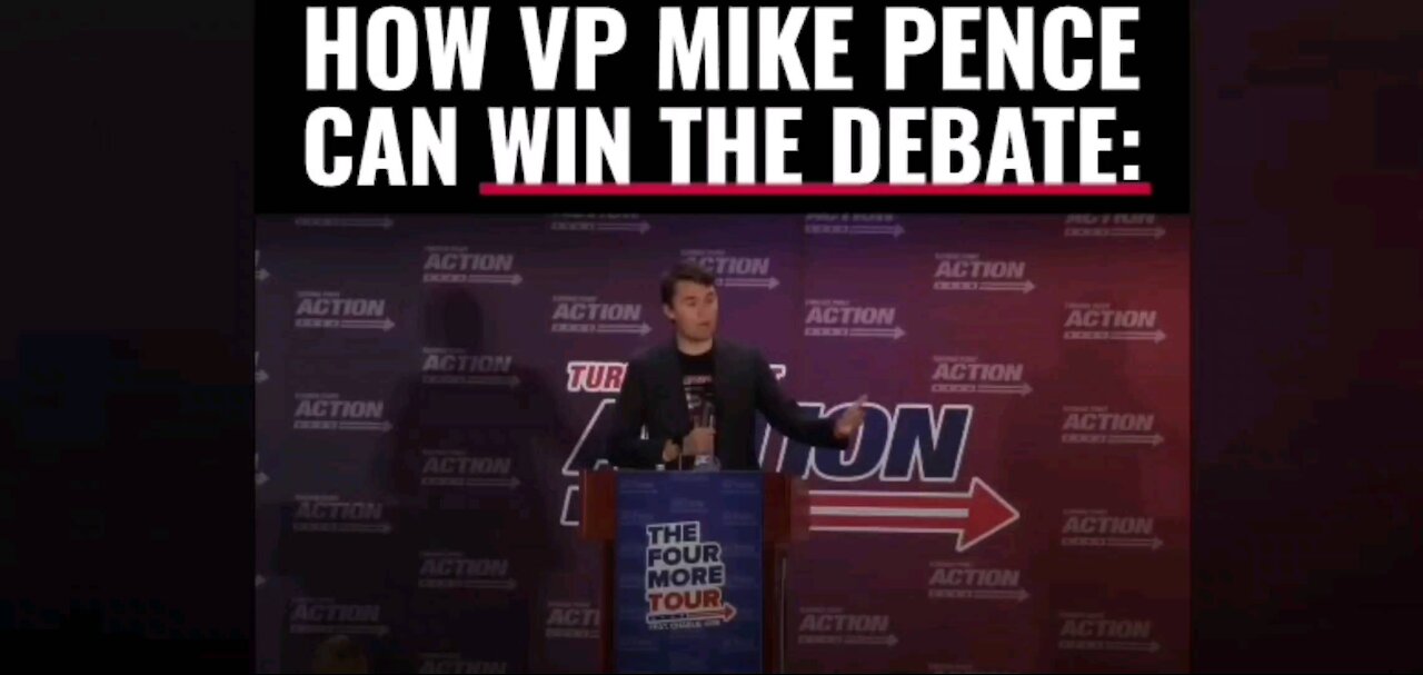 Charlie Kirk: How VP Pence Can Win