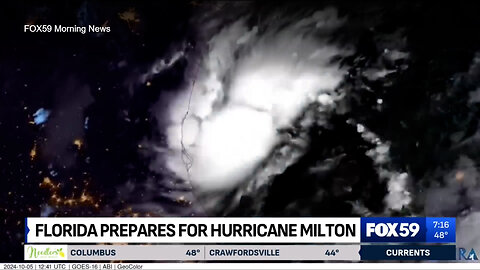 October 7, 2024 - As Southeast Deals with Aftermath of Helene, Milton is Now a Major Hurricane