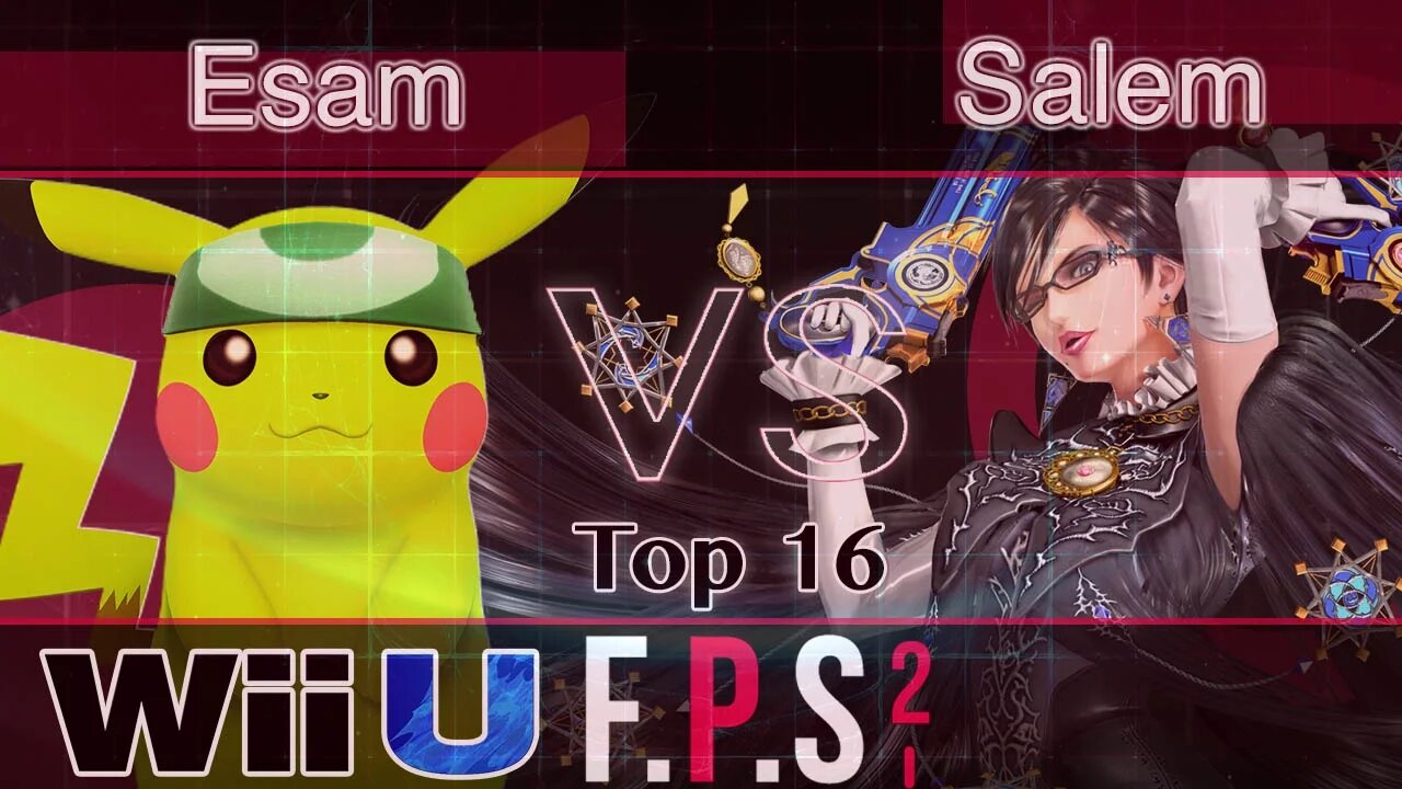 PG|Esam (Pikachu) vs. MVG|Salem (Bayonetta) - Wii U Top 16 - FPS2