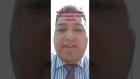#Iraq National #Sand #Storm - Many In #Hospital - #Aircraft #Grounded