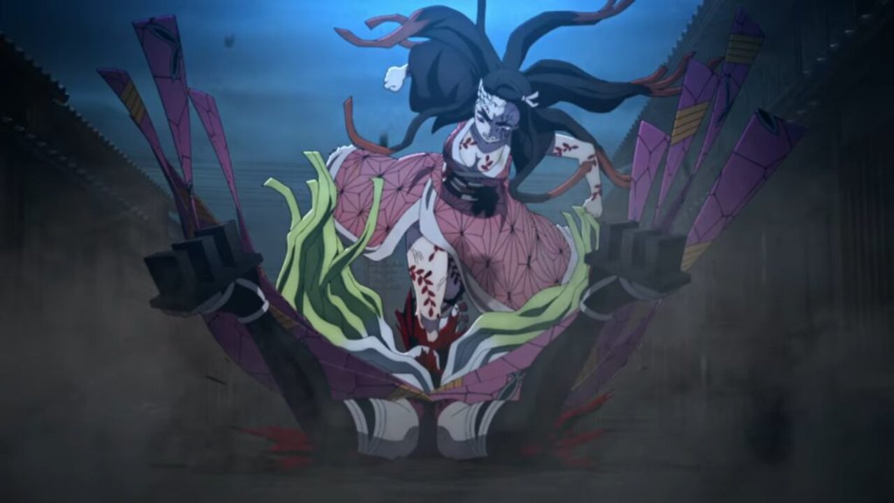 Gyutaro vs Uzui ~ Demon Slayer S2 (Ep 7)