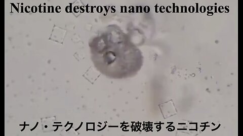 Nicotine destroys nano technologies ／ ナノ・テクノロジーを破壊するニコチン