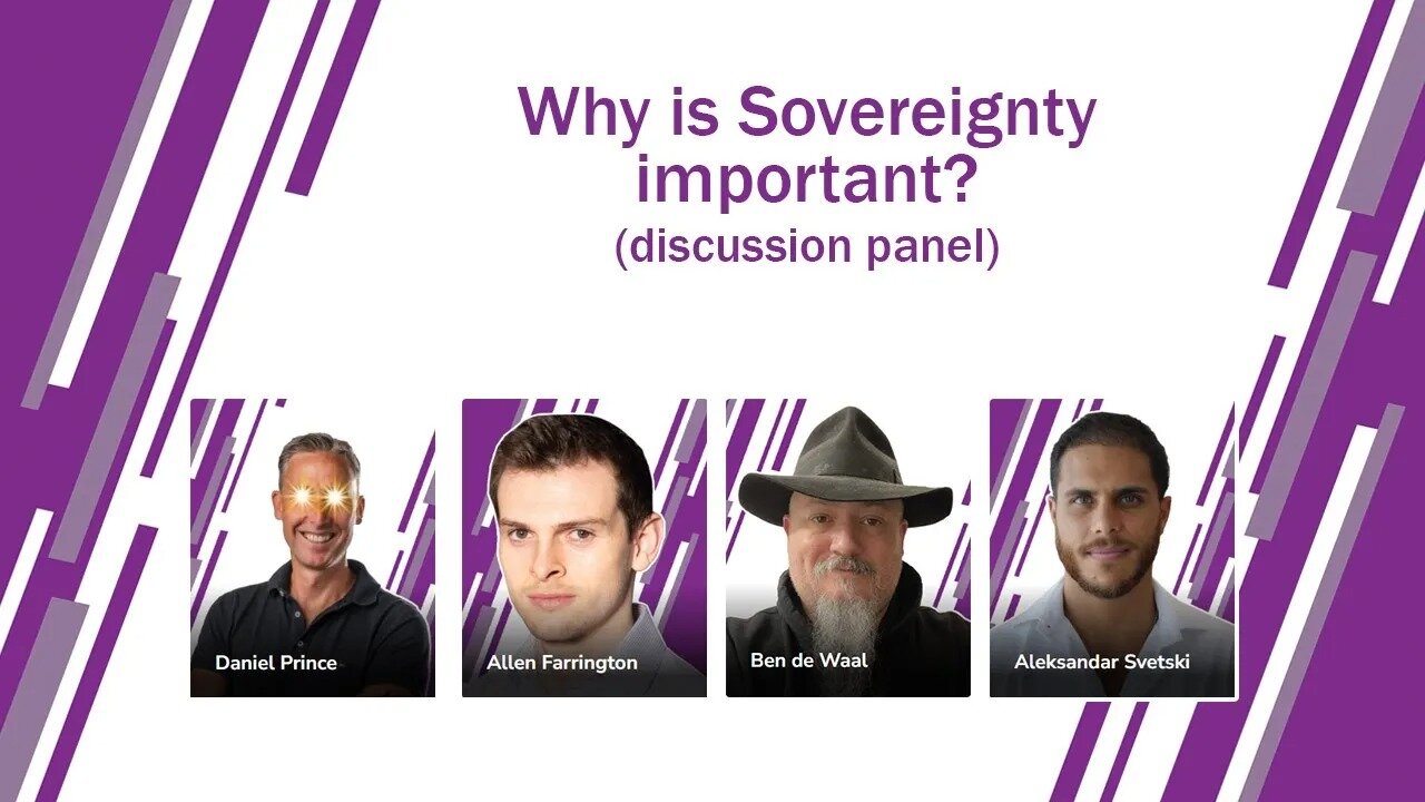 Why is Sovereignty important? - Crypto Revolution Conference