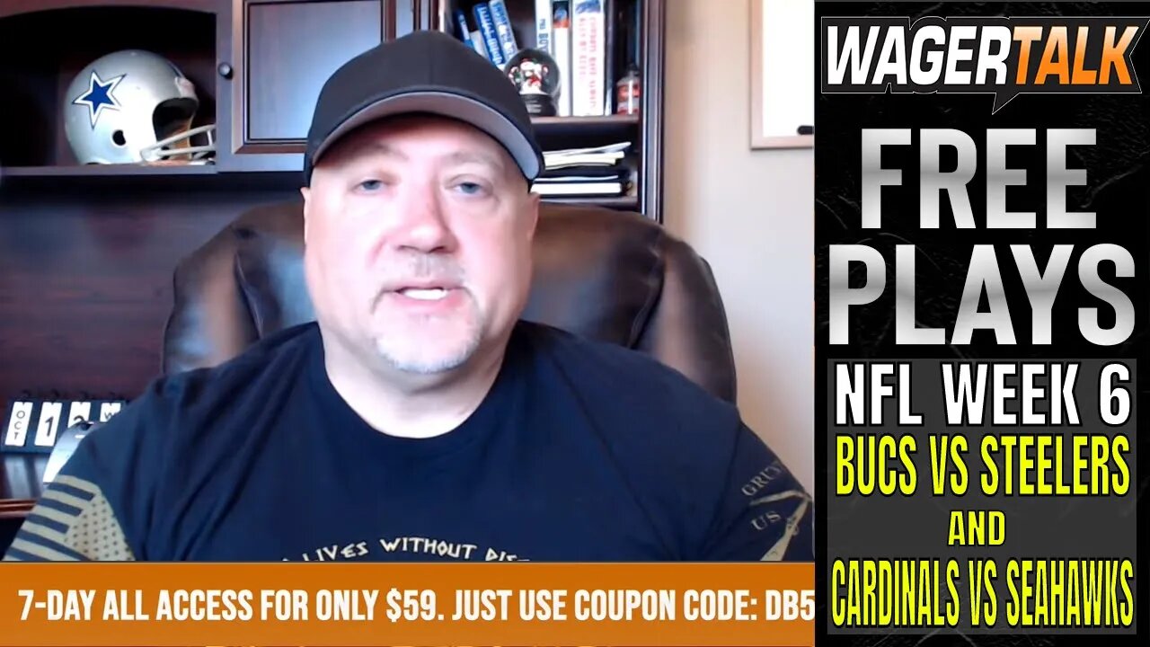 NFL Picks and Predictions | Buccaneers vs Steelers & Cardinals vs Seahawks Preview | DB's Freebies