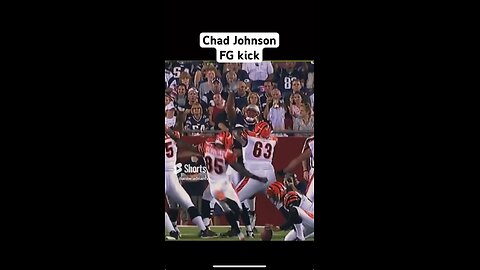 Chad Johnson FG kick#shorts #football #footballshorts #sports #sportsnews #nfl #cfl #collegefootball