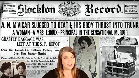 California's First Woman on Death Row: Trunk Murderess Emma Ledoux