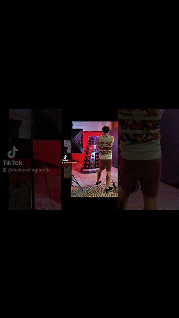 🤖 #DALEK IS A #SUPERMODEL #DOCTORWHO 🎶 #FLAWLESS #GEORGEMICHAEL #VOTD #TARDIS #SUBSCRIBE #SHORTS
